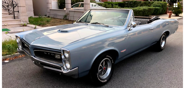 1966 Pontiac GTO Lemans Convertible