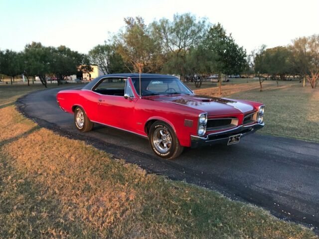 1966 Pontiac Le Mans Hardtop GTO hood Vintage AC PS PB console buckets - photo 3
