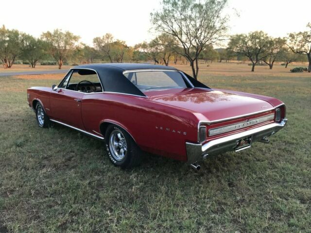 1966 Pontiac Le Mans Hardtop GTO hood Vintage AC PS PB console buckets - photo 7