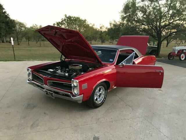 1966 Pontiac Le Mans Hardtop GTO hood Vintage AC PS PB console buckets - photo 8