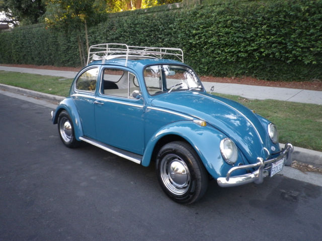 1966 Rag Top VW Beetle 1966 Volkswagen Beetle - Classic