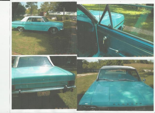 1966 Rambler Classic 770 Convertable 1966 Nash Rambler classic 770