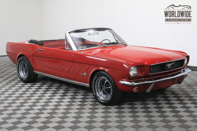 1966 Ford Mustang CONVERTIBLE 302 V8 AUTO FRONT DISC BRAKES - photo 5