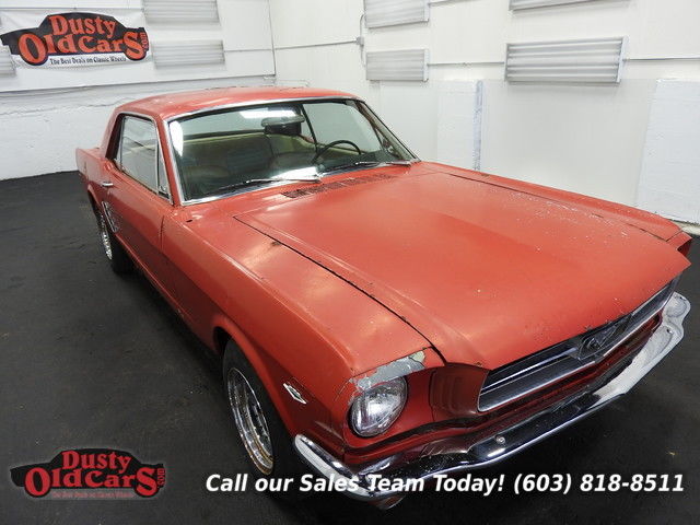 1966 Red Parts Car 289V8 3 spd auto engine does not run! 1966 Ford Mustang Parts Car 289V8 3 spd auto engine does not run