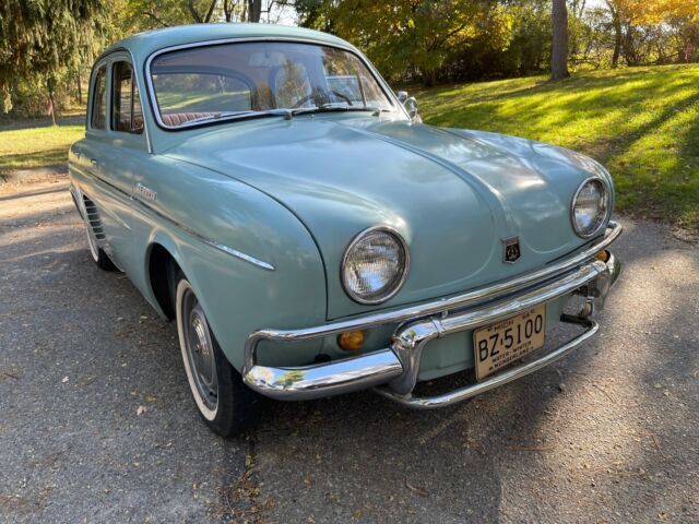 1966 Renault Dauphine Sedan Blue RWD Manual 1966 Renault Dauphine