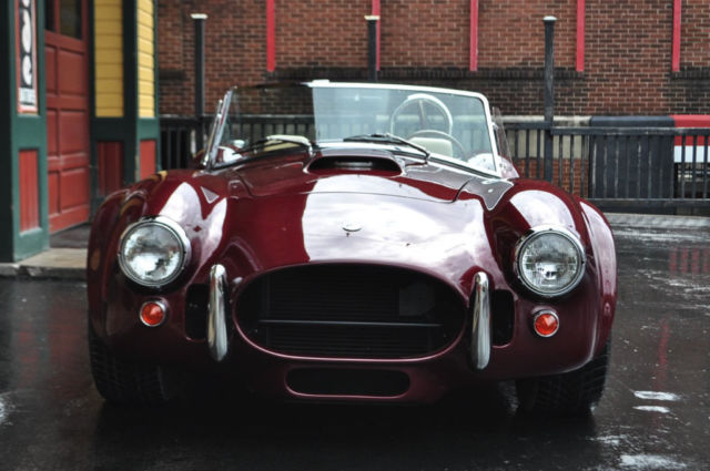 1966 Shelby Cobra AC Cobra 351ci 5sp Vintage Burgundy Tan - photo 12