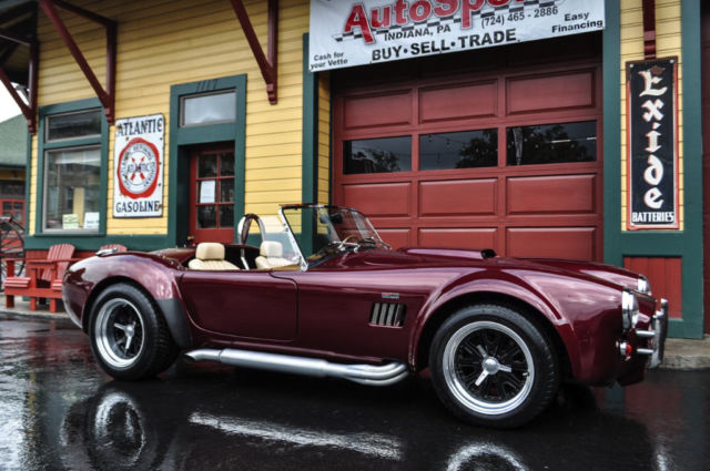 1966 Shelby Cobra AC Cobra 351ci 5sp Vintage Burgundy Tan - photo 2