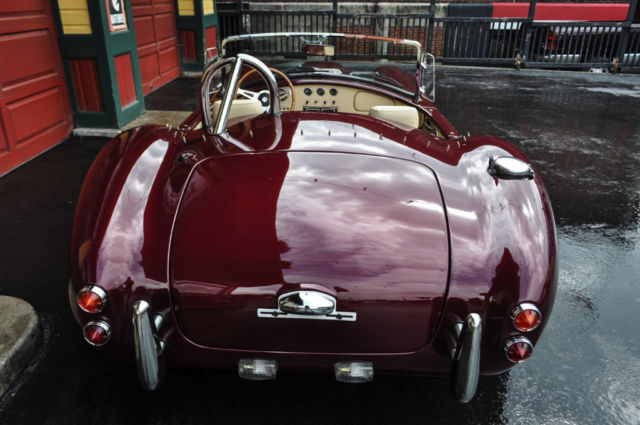 1966 Shelby Cobra AC Cobra 351ci 5sp Vintage Burgundy Tan - photo 4