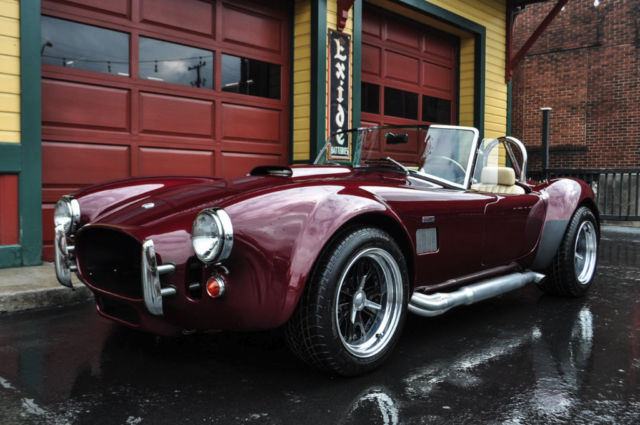 1966 Shelby Cobra AC Cobra 351ci 5sp Vintage Burgundy Tan - photo 6