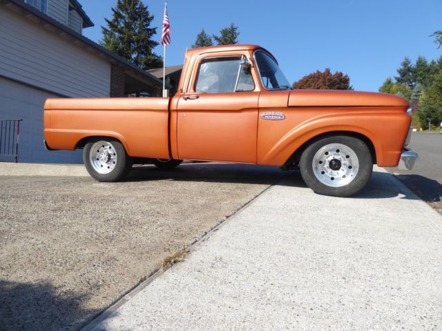 1966 SHORTBED 390 C6 PS PB RESTORED 1966 Ford F-100 CUSTOM CAB