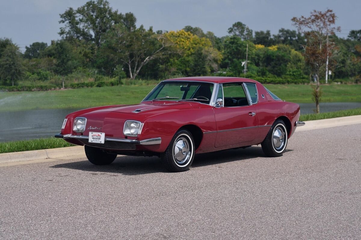 1966 Studebaker Avanti Burgundy 1966 Studebaker Avanti
