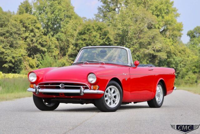 1966 Sunbeam Tiger Mark 1A Red 2706 built Carol Shelby 260 V8 4SPD Authentic 1966 Sunbeam Tiger