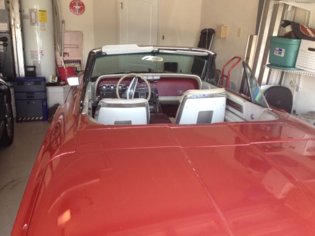 1966 Thunderbird Nicely loaded convertible, 95% rust free, 390 4v, new white top 1966 Ford Thunderbird Convertible