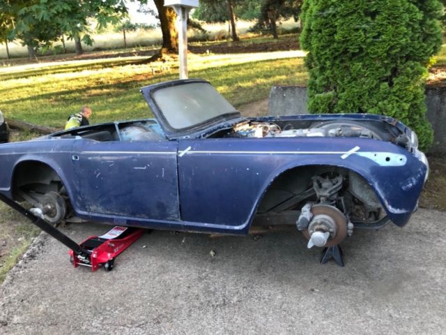 1966 Triumph TR4 Blue - photo 4