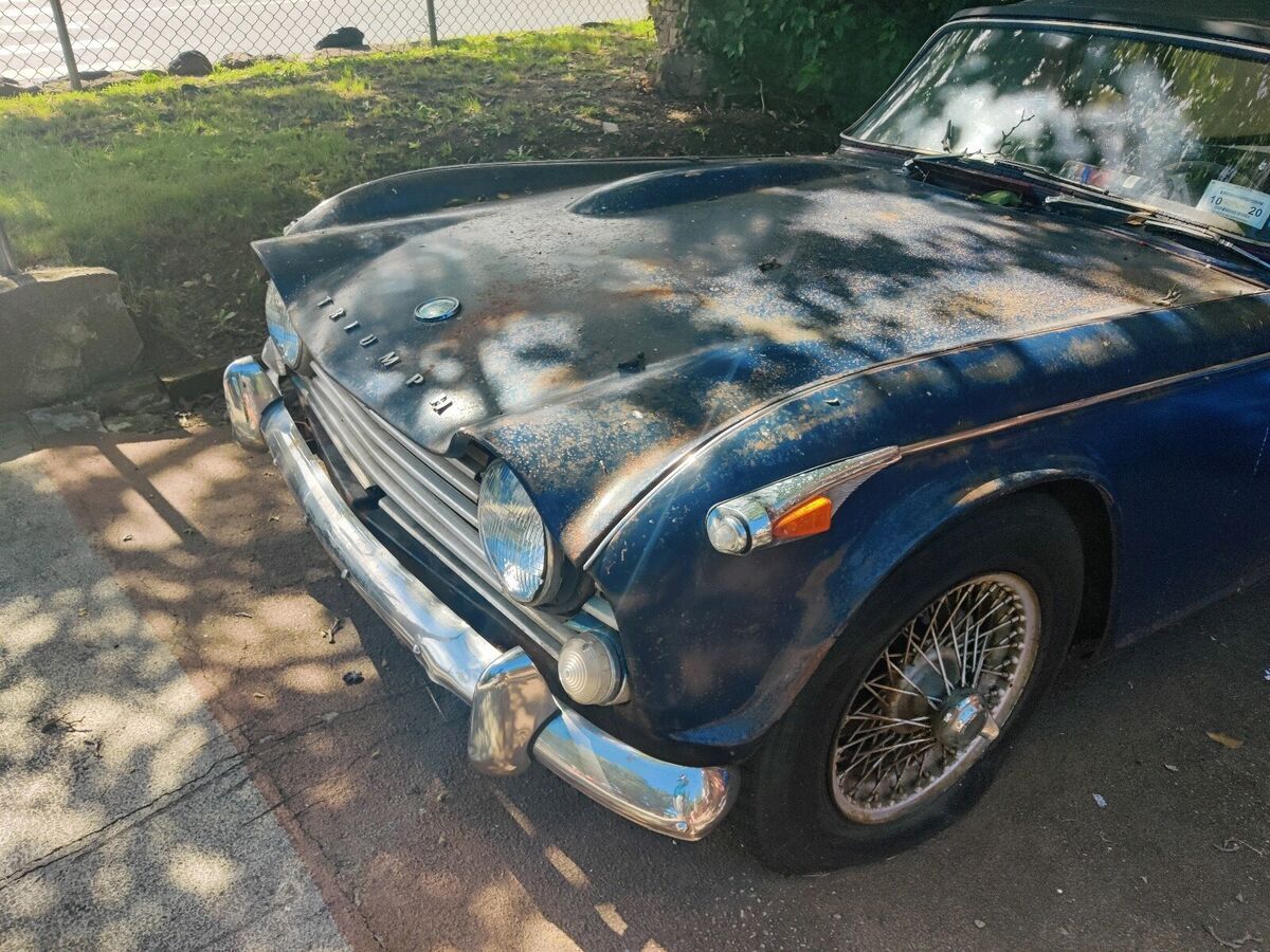 1966 Triumph TR4 blue - photo 2