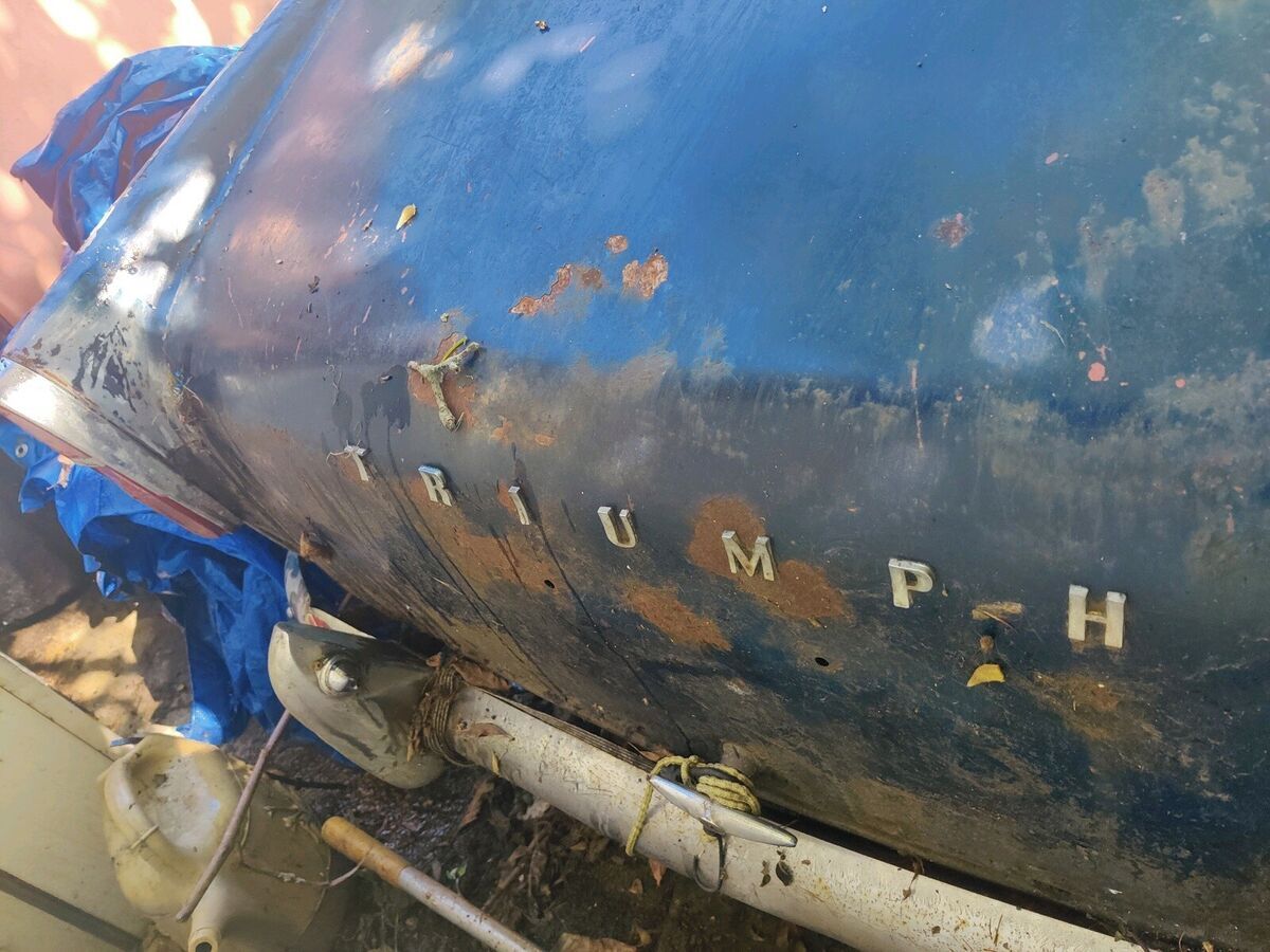 1966 Triumph TR4 blue - photo 3