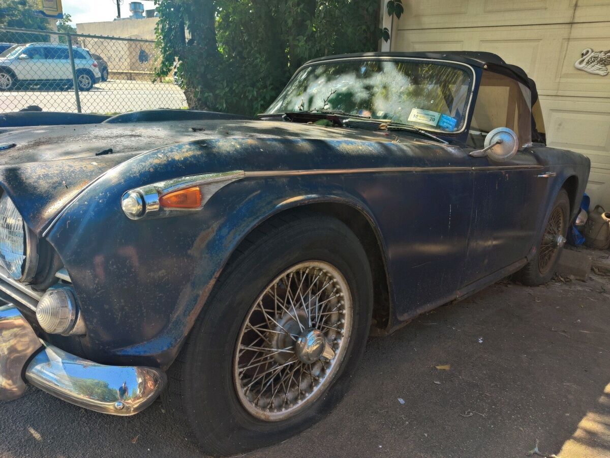 1966 Triumph TR4 blue - photo 5