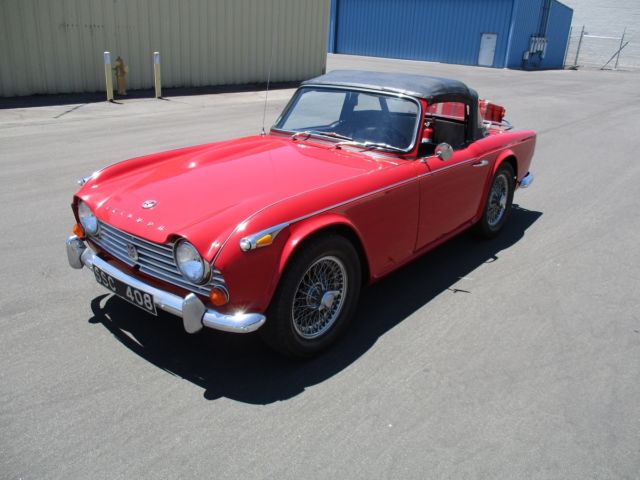 1966 Triumph TR4A IRS Rust-Free California Car - photo 13