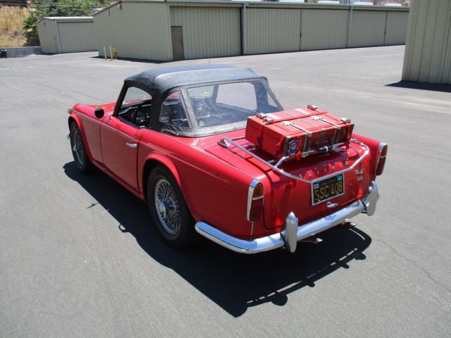 1966 Triumph TR4A IRS Rust-Free California Car - photo 3