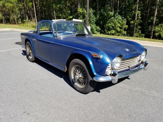 1966 Triumph TR4A Survivor with original Surrey Top 1966 Triumph Other