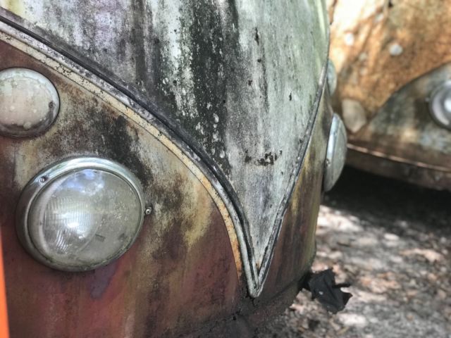 1966 Type 2 13 window Deluxe Titian Red Patina barn find Bus 1966 Volkswagen Bus/Vanagon Deluxe
