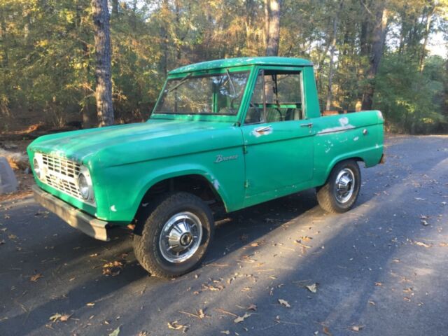 1966 U14 Ford Bronco (Half Cab) 1966 Ford Bronco