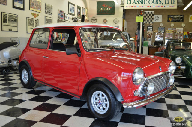 "1966" UPGRADED CALIFONRIA MINI - FRESH 7 ENTERPRISE 1275cc, RESTORED & LOVELY 1966 Mini Classic Mini RESTORED CLASSIC MINI 1275CC