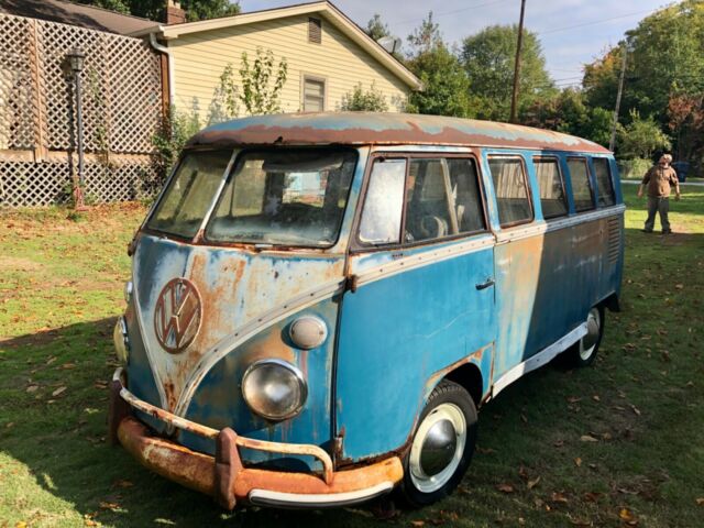 1966 VOLKSWAGEN 13 window deluxe walk through NO RESERVE 1966 Volkswagen Bus/Vanagon