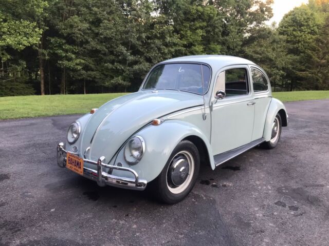 1966 volkswagen beetle Bahamablue,runs good,new paint interior&chrome 1966 Volkswagen Beetle - Classic