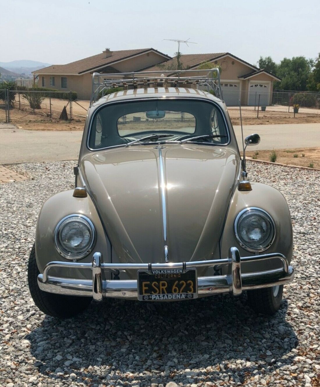 1966 Volkswagen Beetle VW Bug Sea Sand Beige Nicely Preserved Stock Condition 1966 Volkswagen Beetle - Classic