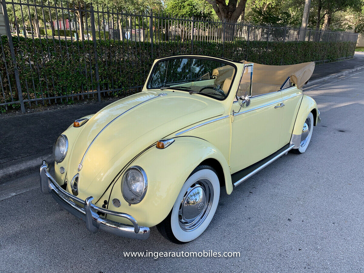 1966 Volkswagen Beetle VW Convertible similar to 1967 1960 1965 1966 Volkswagen Beetle - Classic Convertible! Tan Interior! SEE Video!!