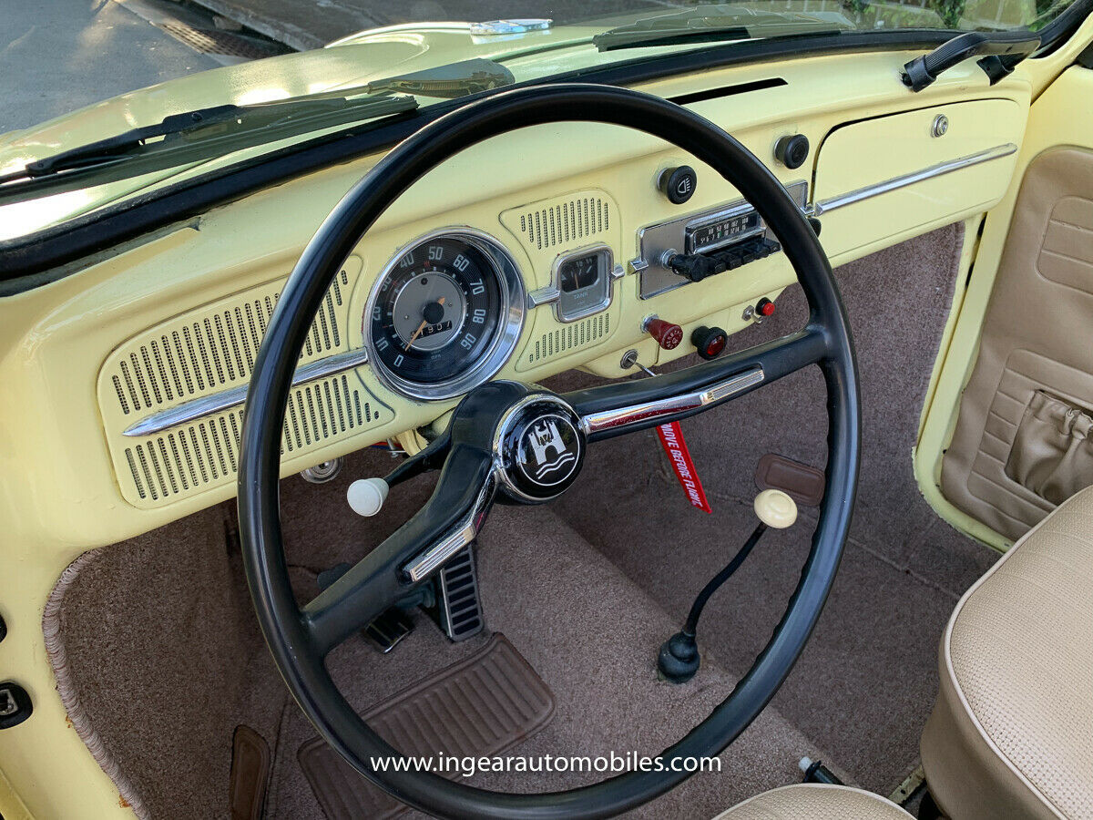 1966 Volkswagen Beetle - Classic Convertible! Tan Interior! SEE Video!! - photo 13