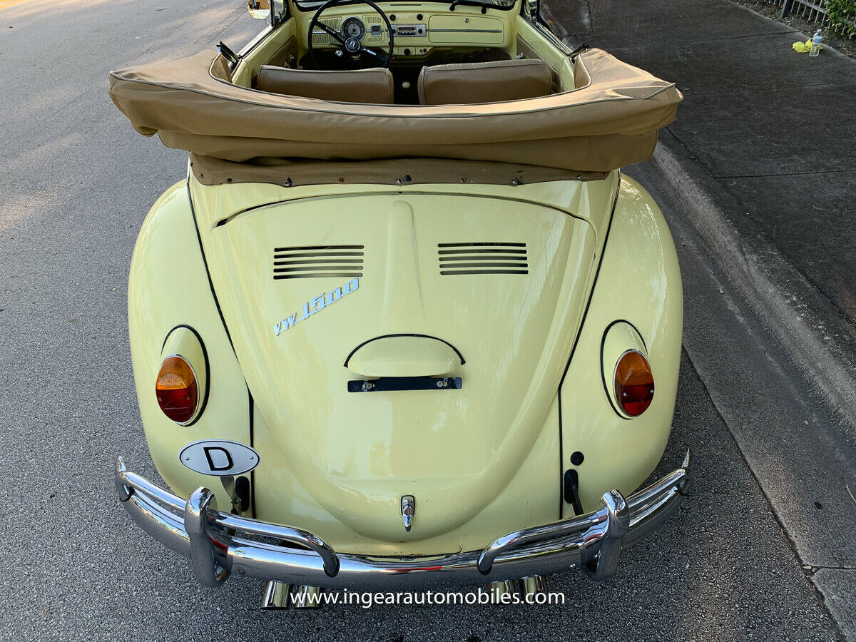 1966 Volkswagen Beetle - Classic Convertible! Tan Interior! SEE Video!! - photo 8