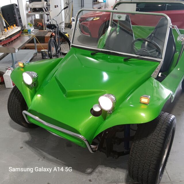 1966 Volkswagen Dune Buggy Convertible Green RWD Manual 1966 Volkswagen Dune Buggy