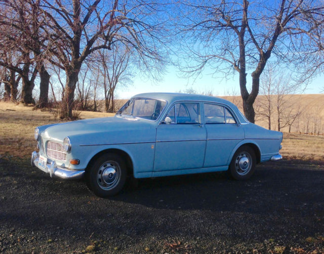 1966 Volvo 122S Blue 4 Dr Sedan, Manual Transmission 1966 Volvo 122S 4 Door Sedan