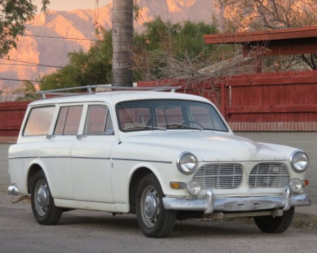 1966 Volvo S122 Amazon Estate Wagon 5 dr 4 cyl 4 spd AC rust free AZ survivor 1966 Volvo XC (Cross Country) S122