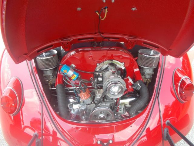 1966 Volkswagen Beetle - Classic RED / WHITE - photo 13