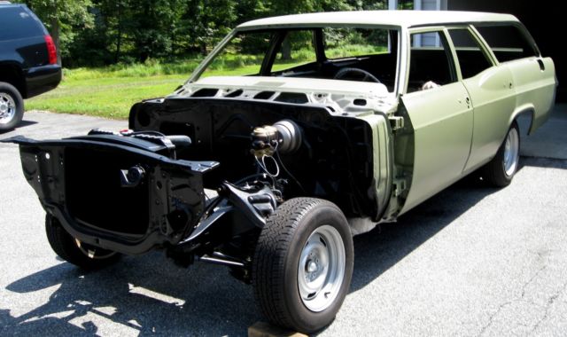 1966 Wagon Frame-off Rotisserie Resto All new Chassis Components,PS,PDB,Hotchkis 1966 Chevrolet Bel Air/150/210 wagon