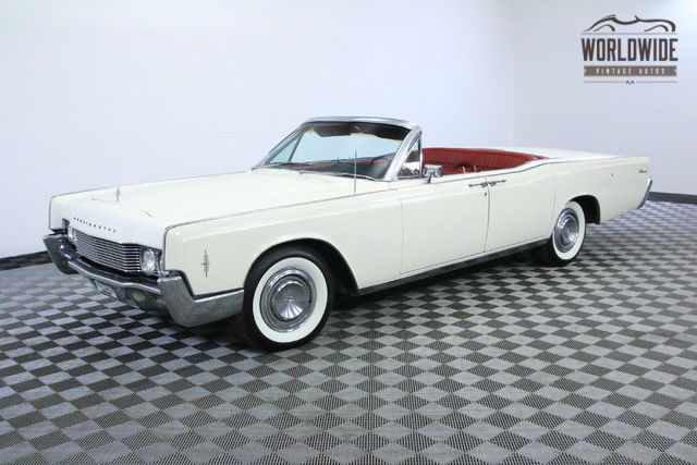 1966 White CONVERTIBLE RESTORED COLLECTOR GRADE! 1966 Lincoln Continental CONVERTIBLE RESTORED COLLECTOR GRADE