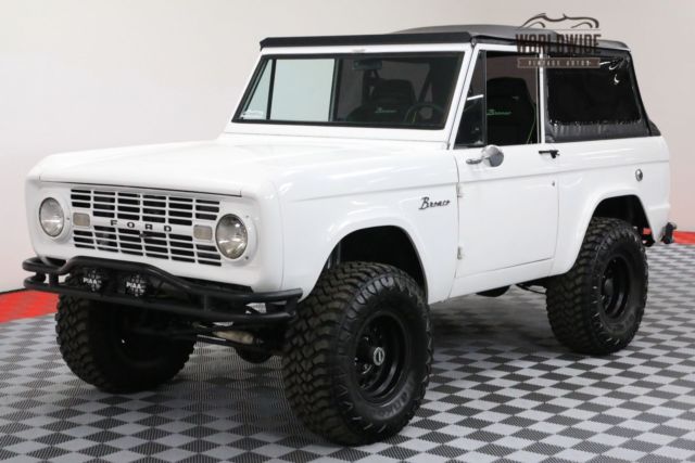 1966 White RESTORED! 302 V8. LIFTED 4X4 MUST SEE! 1966 Ford Bronco RESTORED! 302 V8. LIFTED 4X4 MUST SEE
