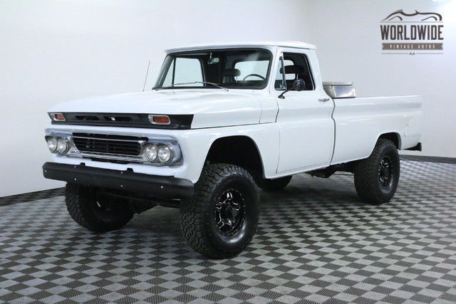 1966 White RESTORED. FUEL INJECTED V8! DANA AXLES! 1966 GMC TRUCK 4X4 RESTORED. FUEL INJECTED V8! DANA AXLES