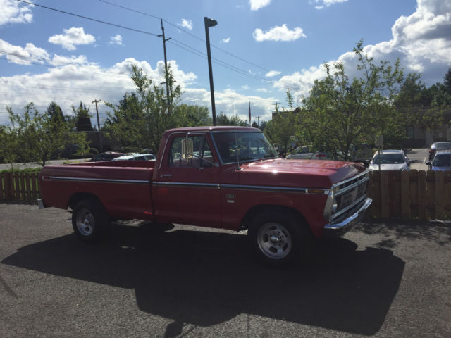 1976 Ford F-250 1976 FORD F-250 CAMPER SPECIAL LOW MILES 84.K - photo 7
