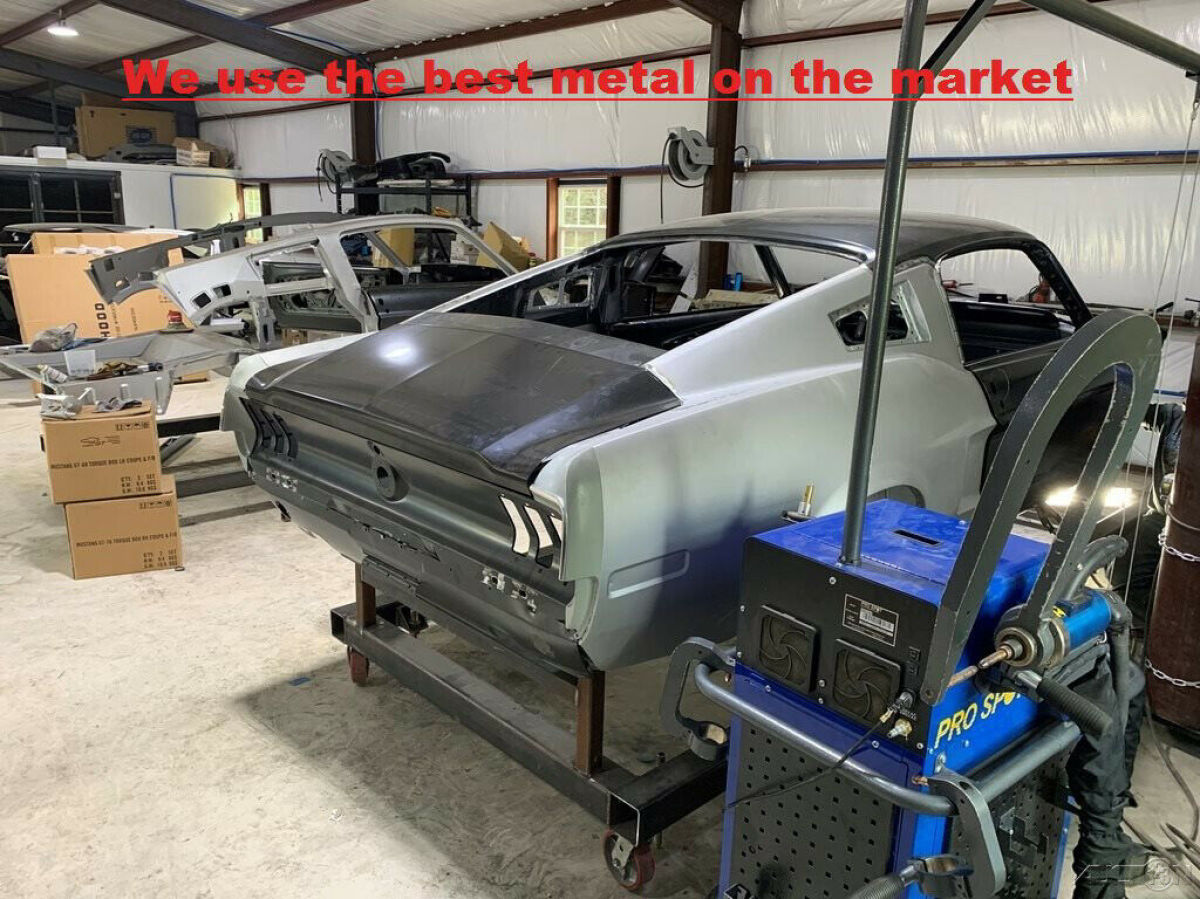 1967 Ford Mustang New Complete Fastback Body, Recondition Your Body. - photo 11