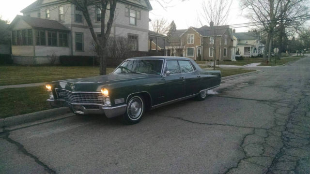 1967 67 Cadillac Fleetwood Survivor Barn Find CLEAN RUNS & DRIVES GREAT deville 1967 Cadillac Fleetwood