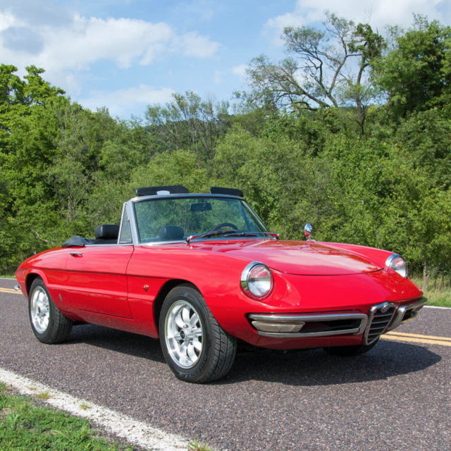 1967 Alfa Romeo Dovetail Spider 1600 Convertible,Matching numbers car 1967 Alfa Romeo Duetto