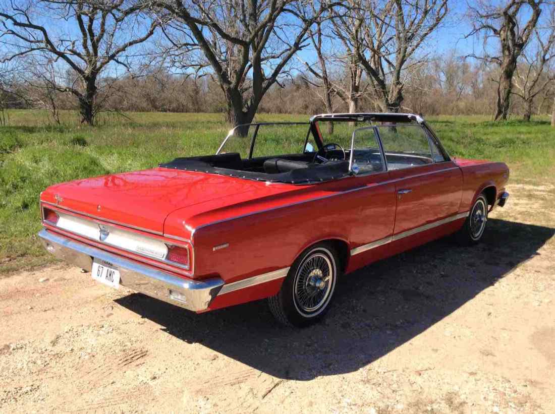 1967 AMC RAMBLER AMERICAN ROGUE CONVERTIBLE Rogue - photo 12