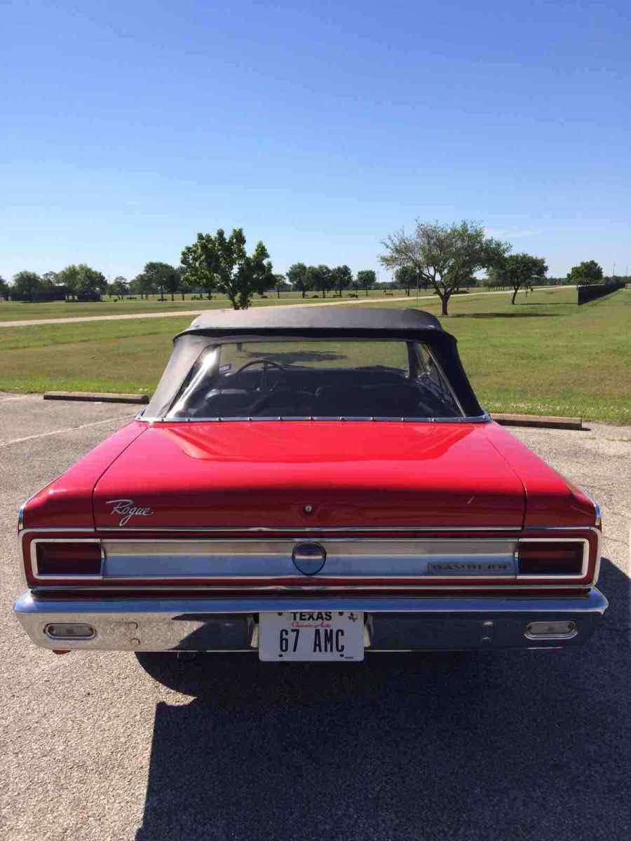 1967 AMC RAMBLER AMERICAN ROGUE CONVERTIBLE Rogue - photo 8