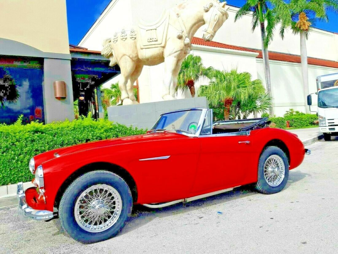 1967 Austin Healey 3000 BJ8 One of the BEST in the world. See videos below: 1967 Austin Healey 3000