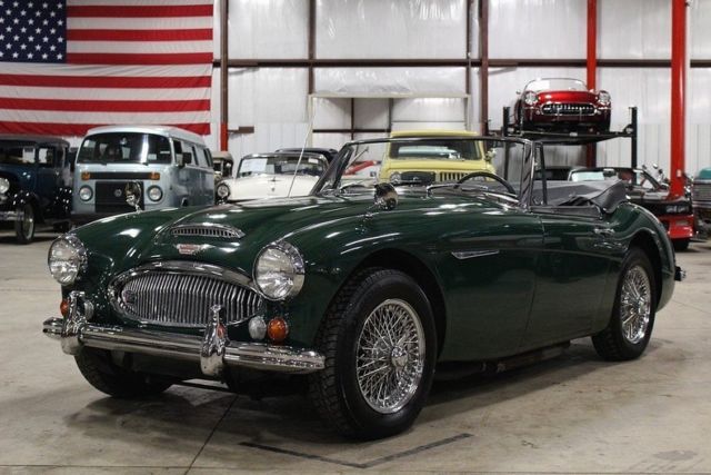 1967 Austin-Healey 3000 MK III 52253 Miles British Racing Green Convertible 3.0L 1967 Austin Healey 3000 MK III