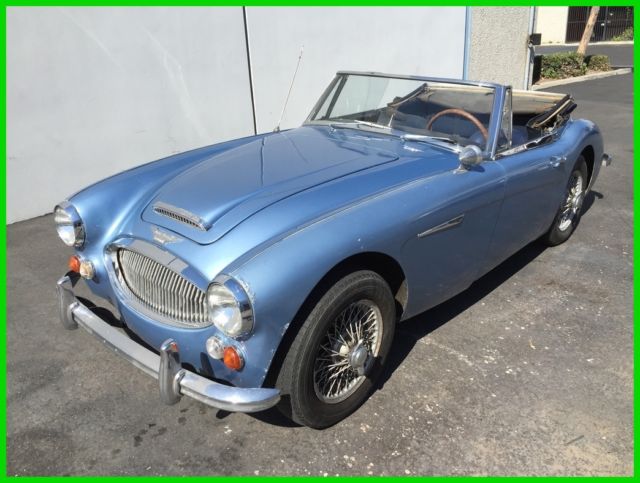 1967 AUSTIN-HEALEY 3000 MK3 BJ-8. HEALEY BLUE / NAVY TRIM. MATCHING NUMBERS. OD. 1967 Austin Healey 3000